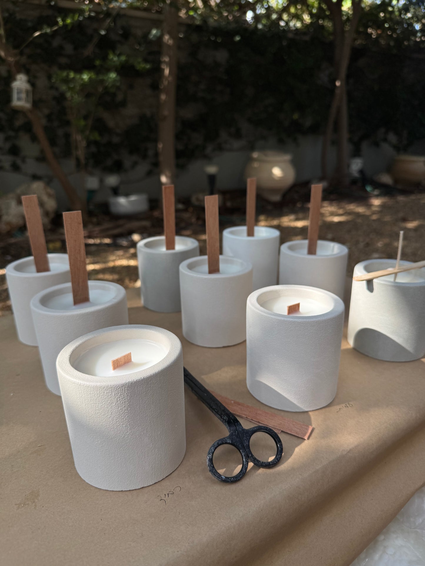 סדנת בטון ושעווה