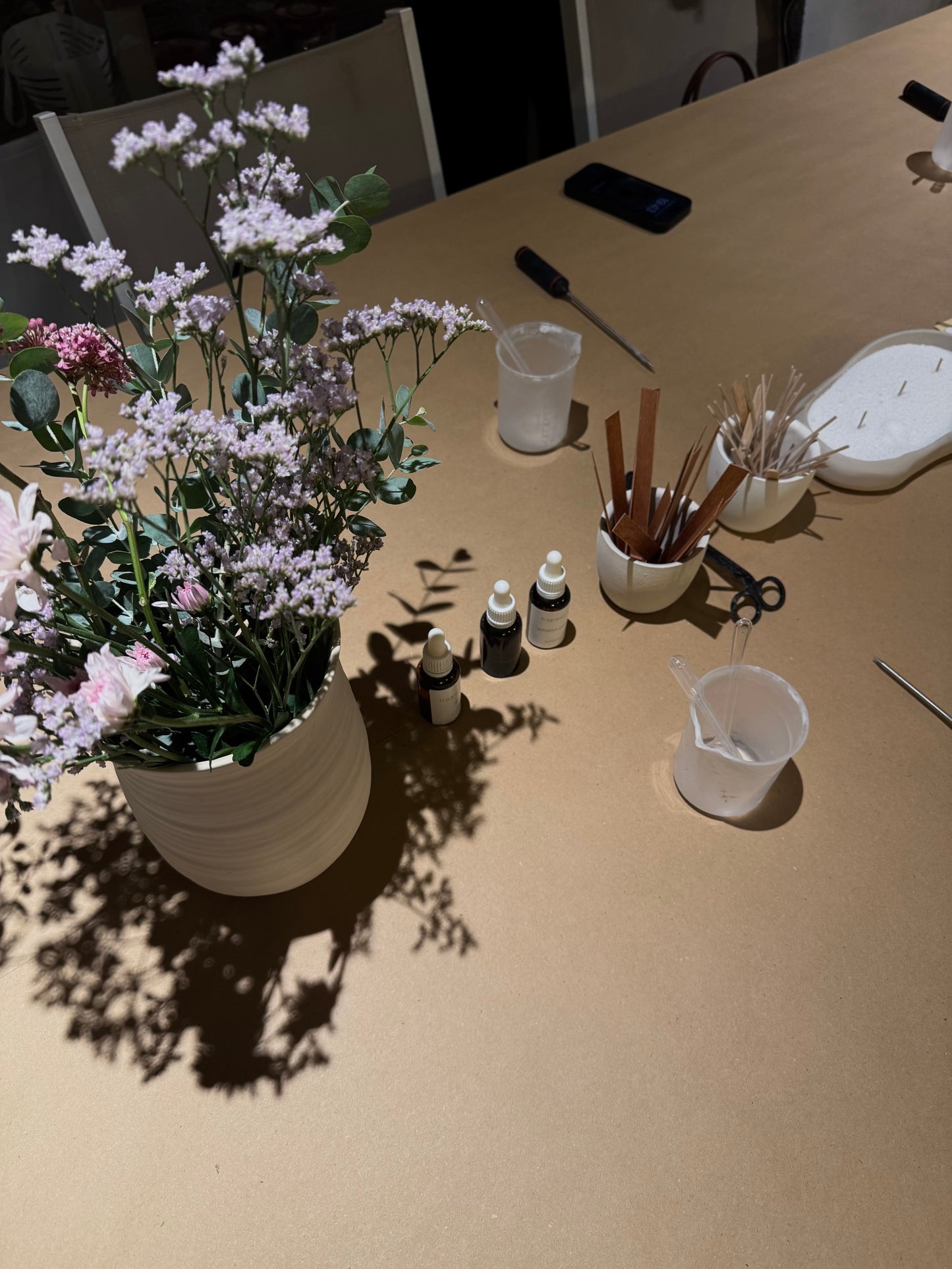 סדנת נרות וטקסטורה